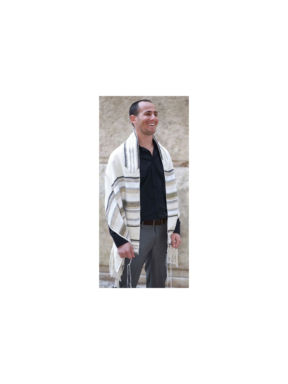 יצירת אריגה בעבודת יד טלית מלכו... | יצירת אריגה טלית